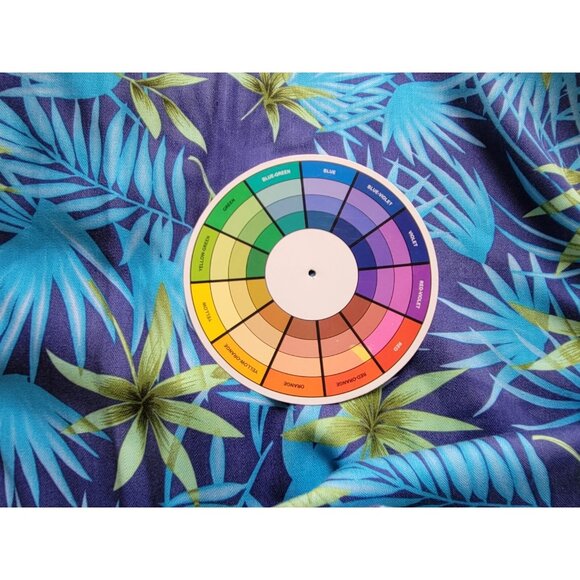 CM Shapes Women Shirt 2X Plus Short Sleeve Pocket Blue Floral Button Up FLO219E - Picture 6 of 7